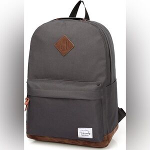 VASCHY  Men Women Unisex Classic Water-resistant Lightweight Travel Backpack